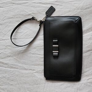 Coach Bow Clutch/Wristlet
